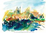 Eton College from Romney Lock